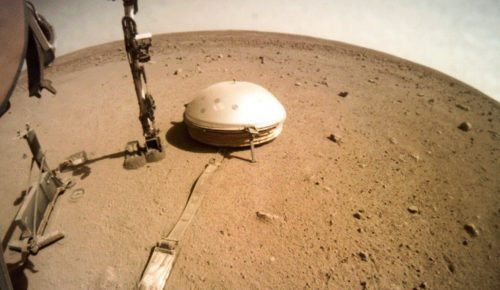 Rilevato un potente fenomeno su Marte: i primi dati inviati dal lander InSight