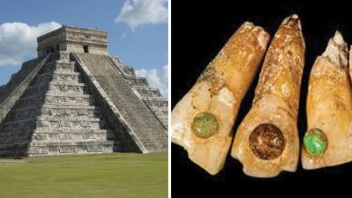 I Maya perforavano i denti e li decoravano con pietre preziose. Lo studio