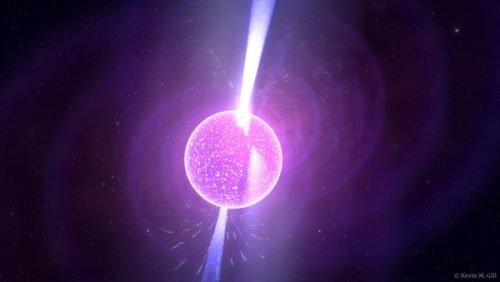 Scoperta la pulsar più luminosa mai rilevata al di fuori della Via Lattea