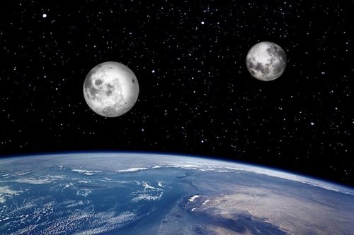 Cosa accadrebbe se il nostro pianeta avesse due lune?