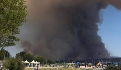 In fiamme il Carso, roghi vicino alle case: evacuate centinaia di persone