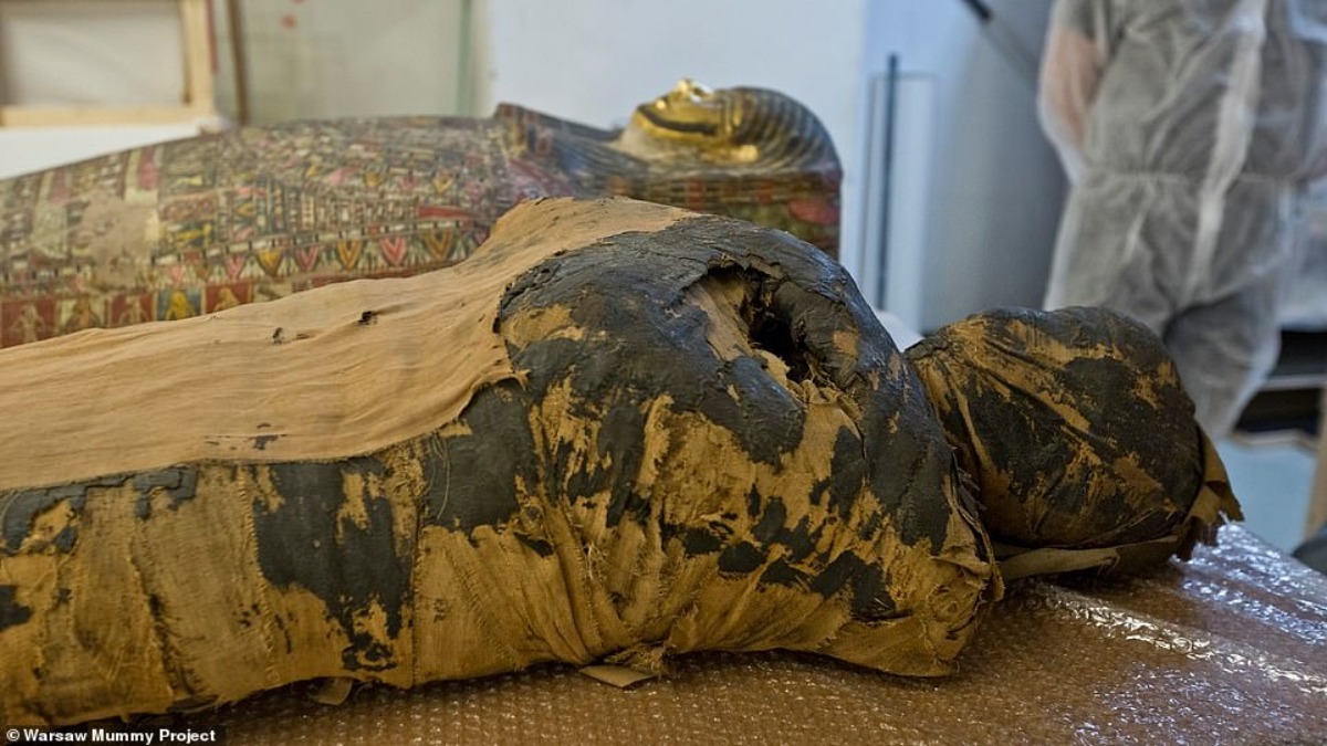 Scoperta la prima mummia egizia incinta morta di cancro