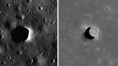 Sulla Luna pozzi abitabili. Il risultato della ricerca