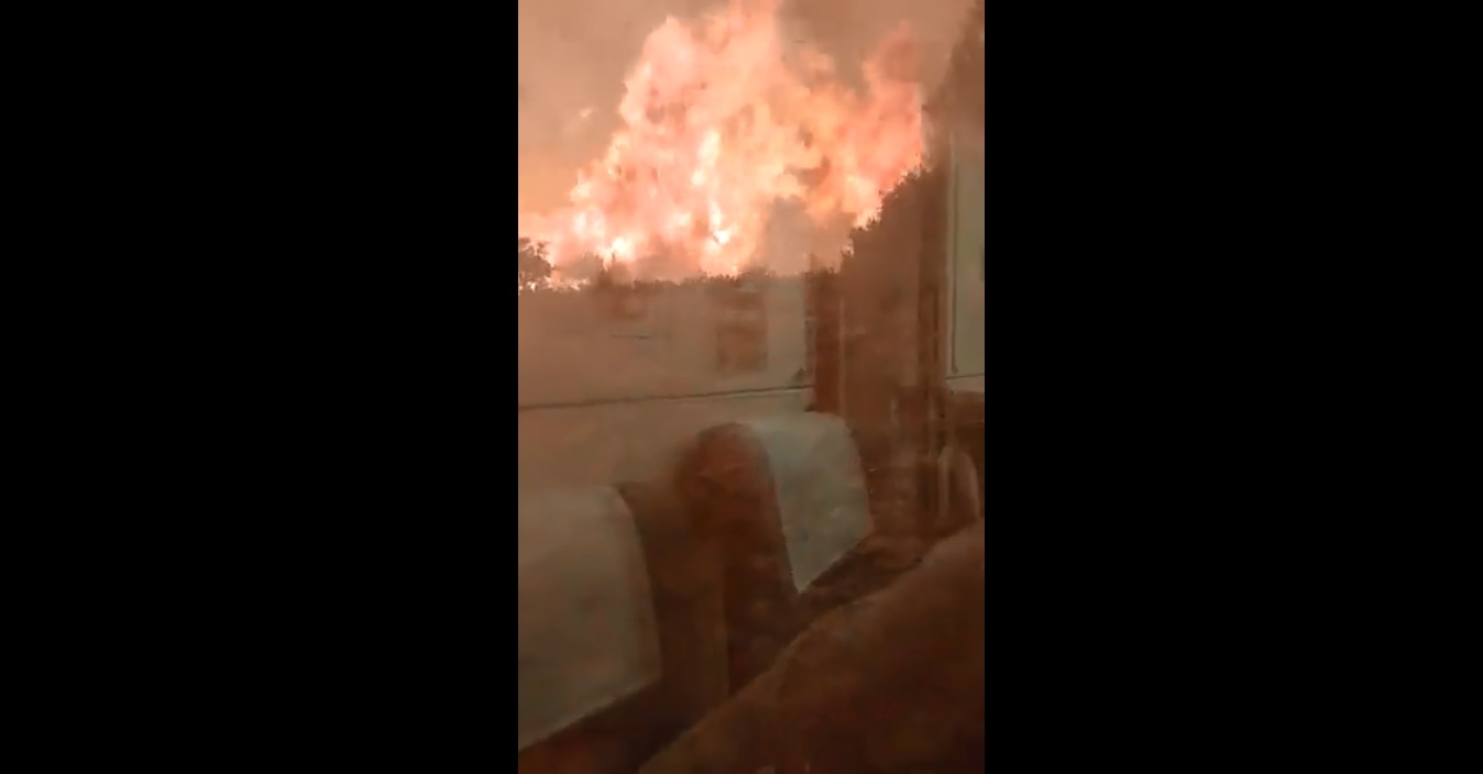 Spagna: incendio circonda treno. Passeggeri terrorizzati si gettano tra le fiamme