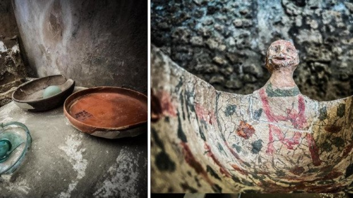 Straordinaria scoperta a Pompei: riportati alla luce gli arredi della domus del Larario