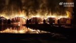 Cina: in fiamme ponte di legno risalente a 900 anni fa