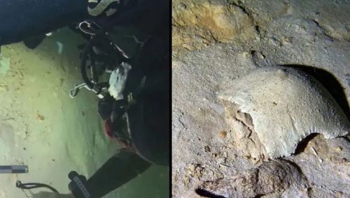 Trovato uno scheletro umano preistorico sott’acqua in un’antica grotta messicana