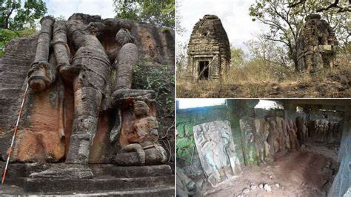 Riportati alla luce antichi templi buddisti in una regione remota dell’India