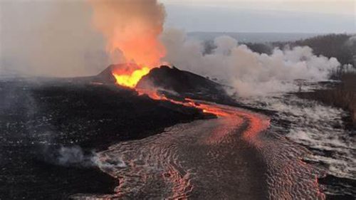 Serie di scosse registrate sul vulcano attivo più grande del mondo