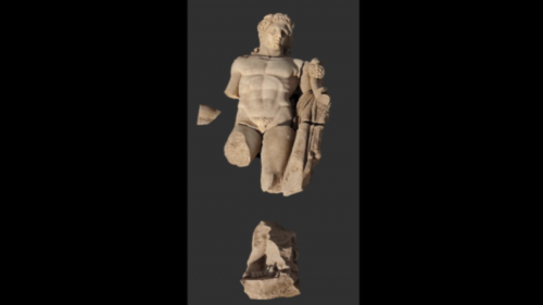 Grecia: riportata alla luce un’antica statua di Ercole