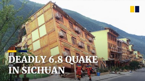 Cina: terremoto di 6,8 gradi scuote la provincia China de Sichuan. Bilancio di 21 morti