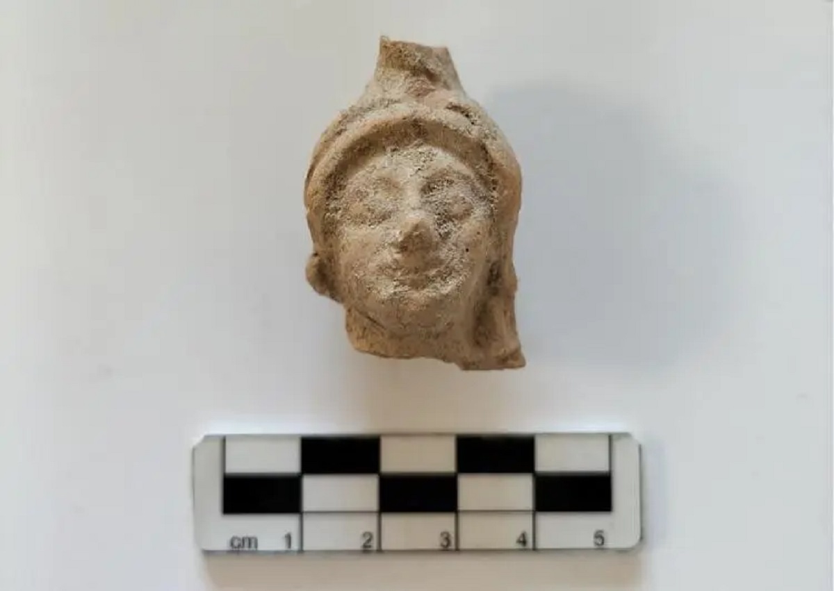 Tempio di Agrigento: ritrovata una piccola testa di terracotta della dea Atena