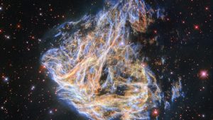 Il telescopio Hubble cattura l’affascinante residuo di una supernova