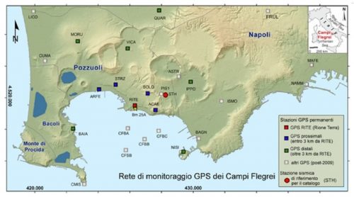 Campi Flegrei: dal 2005 il suolo si solleva più velocemente e ci sono più terremoti, criticità in 10-20 anni
