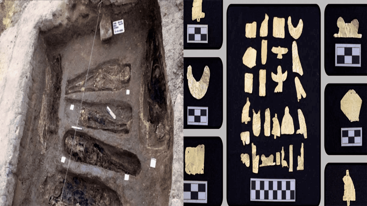 Egitto: scoperti idoli protettivi in oro e amuleti in antiche sepolture