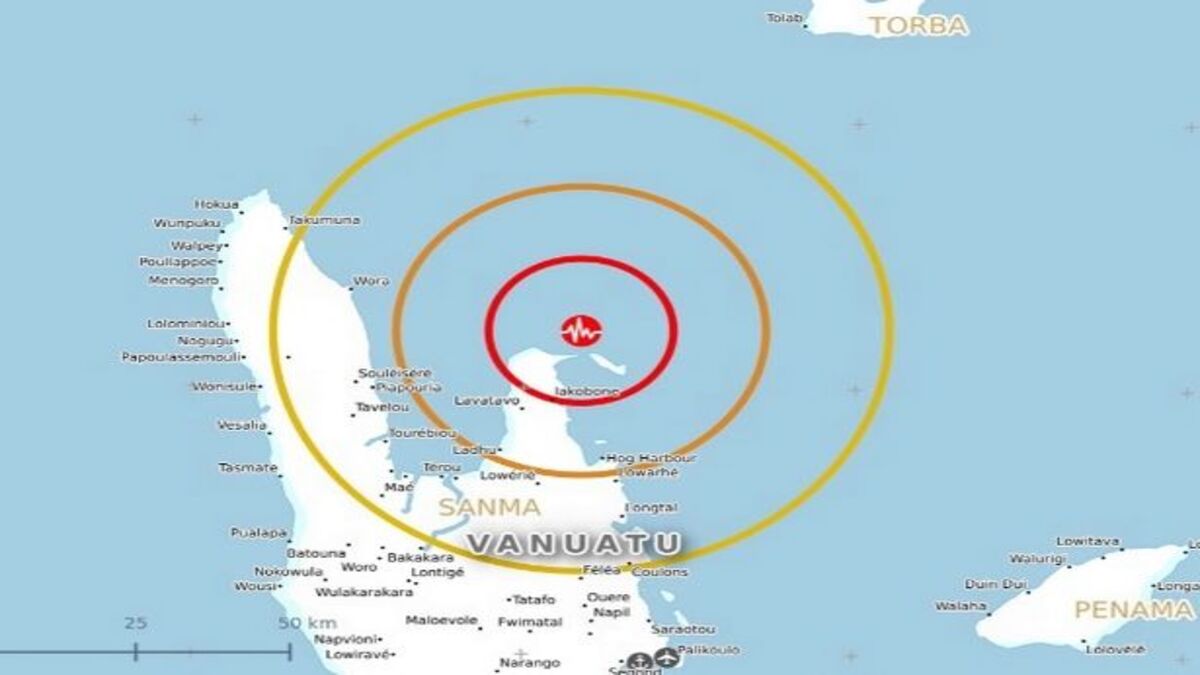 Violentissimo terremoto alle isole Vanuatu; scatta l’allerta tsunami nell’Oceano Pacifico