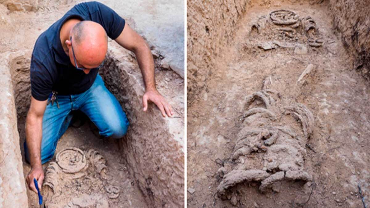 Un’antica e insolita sepoltura scoperta a nord di Gerusalemme