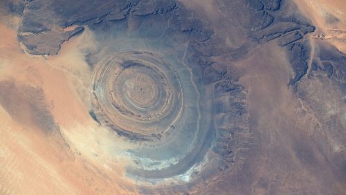 Catturato ‘l’Occhio del Sahara’ dalla Stazione Spaziale Internazionale