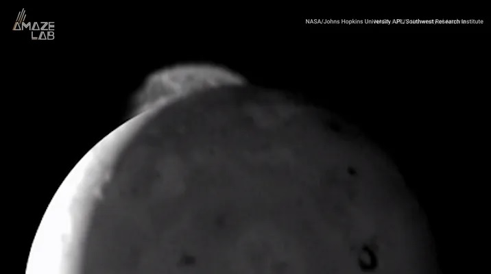Un’enorme eruzione vulcanica sta avvenendo una delle lune di Giove