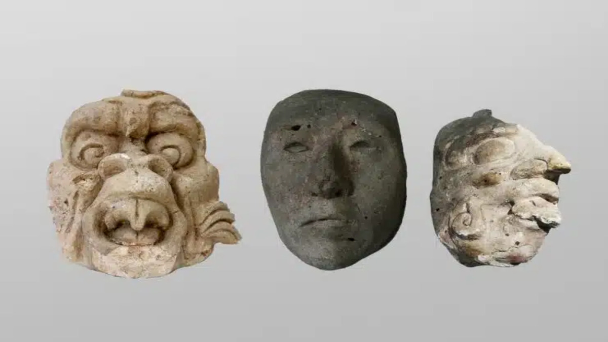 Antiche maschere Maya rinvenute in Messico