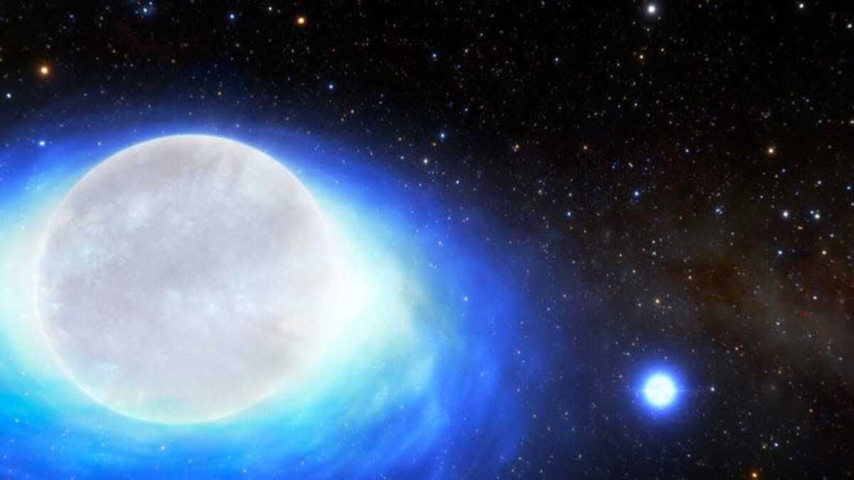 Gli astronomi hanno scoperto un sistema stellare estremamente raro