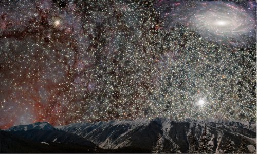 Come sarebbe il cielo se la Terra si trovasse in un ammasso stellare globulare?