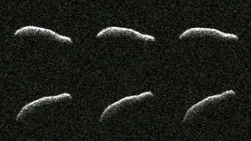La NASA rivela le immagini di un asteroide “estremamente allungato”