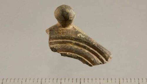 Scoperto frammento di un misterioso oggetto romano col metal detector: forse usato per riti magici