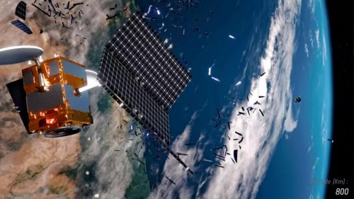 Un satellite russo si disintegra nell’orbita terrestre, la sua missione è un mistero