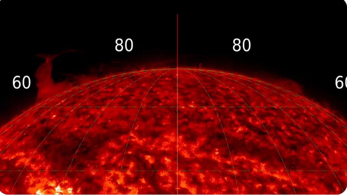 Un vortice avvistato sul Sole sorprende gli scienziati: ‘Mai vista una cosa del genere’