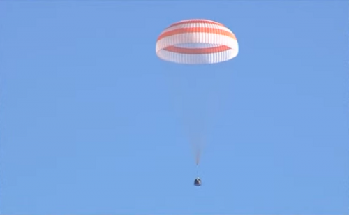La capsula della Soyuz MS-22 senza passeggeri è tornata sulla Terra, atterraggio in Kazakistan