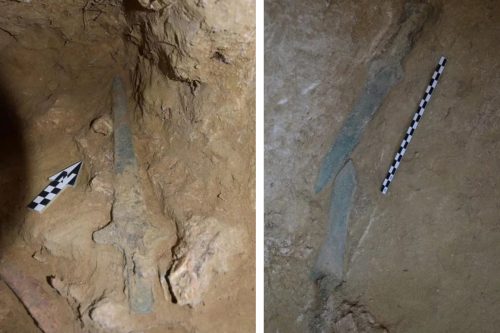 Antiche e rare spade micenee scoperte in Grecia