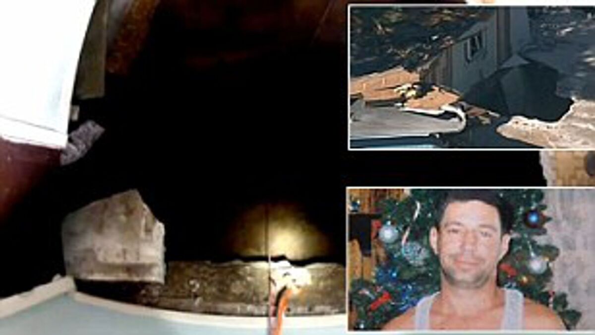 Uomo scompare nel nulla dopo essere stato inghiottito da una dolina. VIDEO