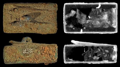 Egitto: svelato misterioso contenuto di piccole scatole in metallo dopo migliaia di anni