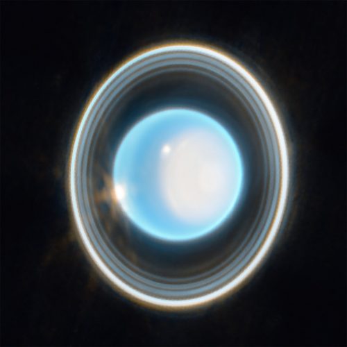 Gli anelli di Urano protagonisti dello scatto del James Webb