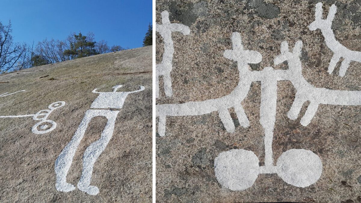 Misteriose e antiche incisioni rupestri rinvenute in Svezia
