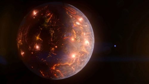 Scoperto pianeta delle dimensioni della Terra ricoperto di vulcani