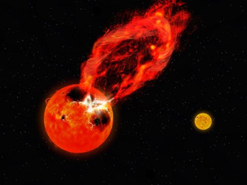 Una potentissima esplosione è stata registrata nella costellazione di Orione