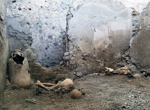 vittime scavi pompei