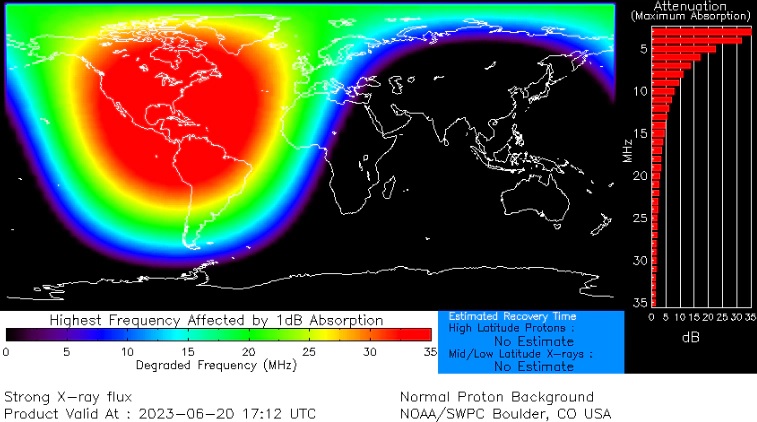 Forte esplosione sul Sole: intenso blackout radio in America. CME investirà Venere e Marte