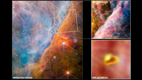 Il James Webb Telescope scopre un nuovo composto di carbonio nella Nebulosa di Orione