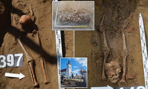 Resti di 450 ‘vampiri’ trovati in una tomba in Polonia