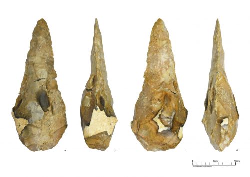 Asce giganti, risalenti a 300.000 anni, scoperte in Inghilterra