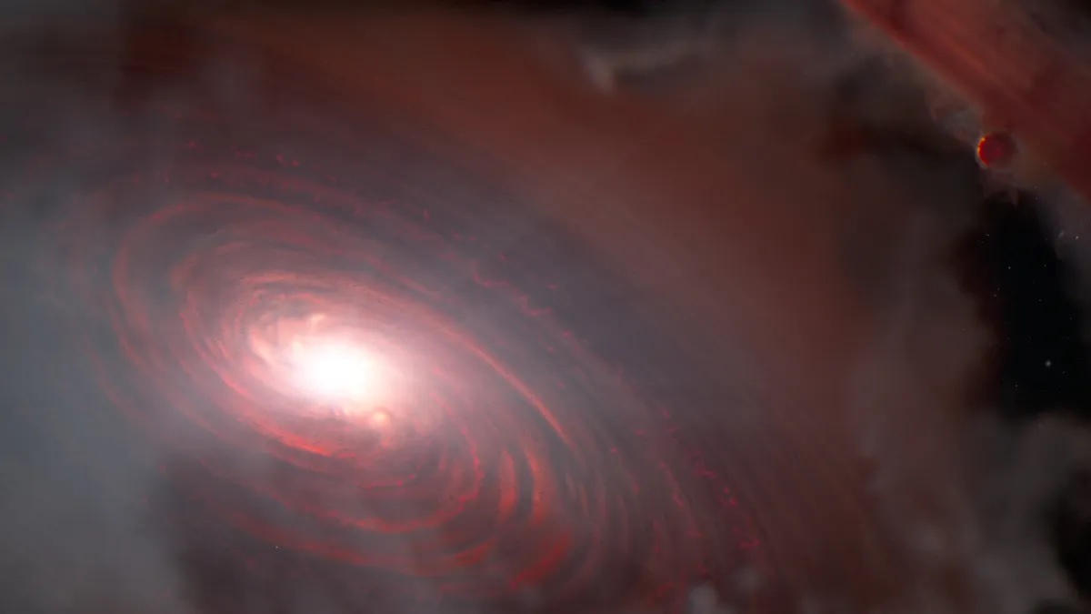 Il James Webb scopre vapore acqueo in un disco di formazione planetaria