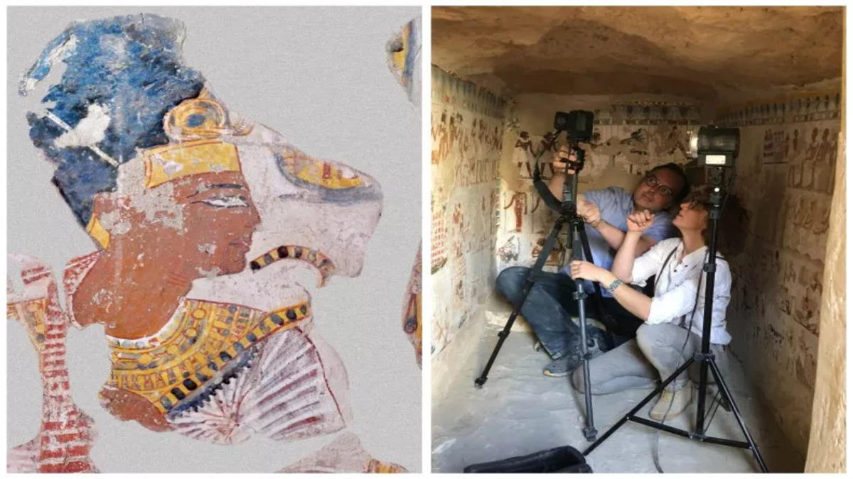 Egitto: scansioni rivelano ‘misteri nascosti’ nei dipinti di un’antica necropoli