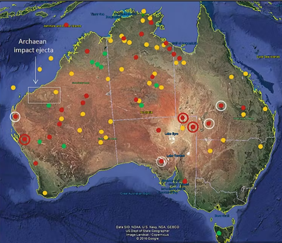 Un’enorme struttura sepolta sotto l’Australia incuriosisce la comunità scientifica