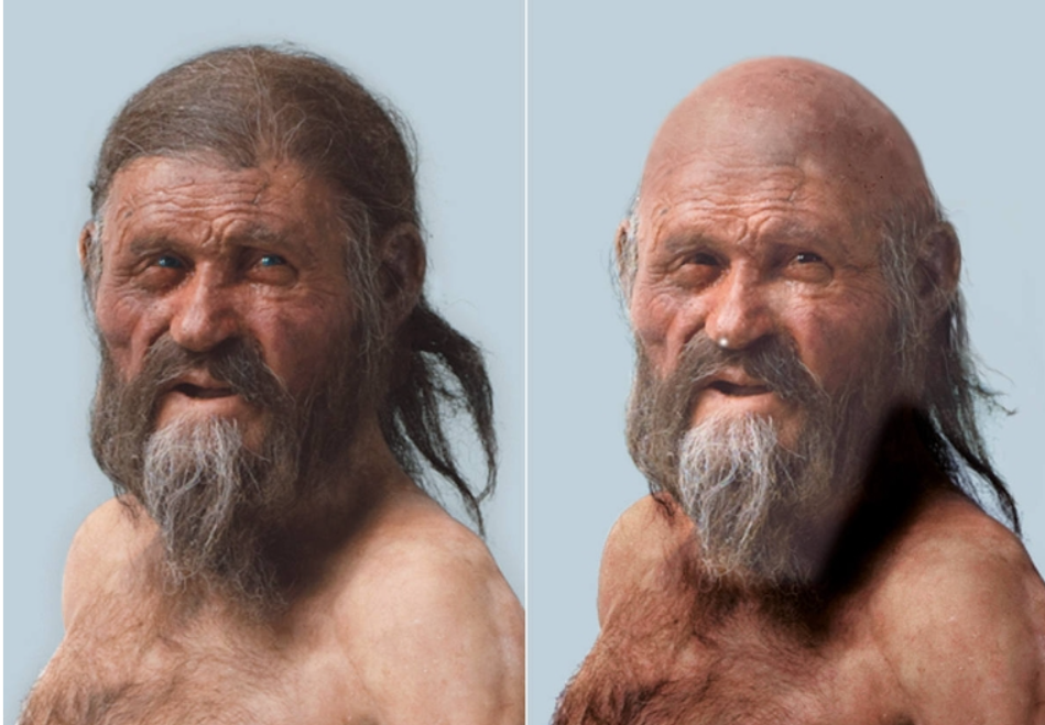 Ötzi, l’uomo di ghiaccio, era diverso da quanto si credeva: aveva la pelle, occhi scuri e calvizie