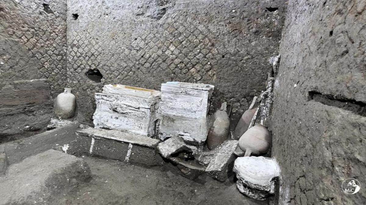 Nuova stanza degli schiavi scoperta a Pompei