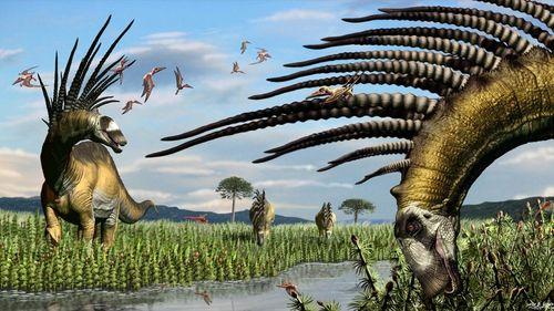 Il Bajadasaurus pronuspinax: una nuova arma difensiva dei dinosauri erbivori