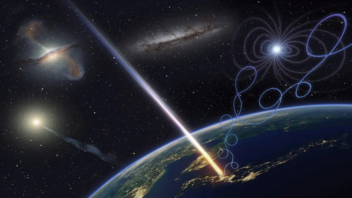 Potente raggio cosmico ha colpito la Terra ma nessuno sa da dove provenga